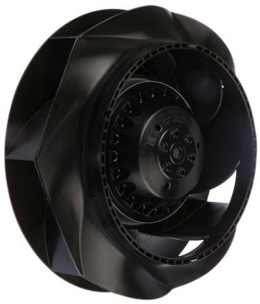 ebm-papst RadiCal Series Centrifugal Centrifugal Fan, 230V ac, 540 m³/h, AC Operation 190 mm x 190mm x 68.5 mm
