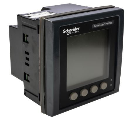 Schneider Electric 3 Phase LCD Digital Power Meter, Type Power