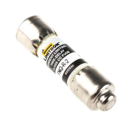 Eaton 2A T Melamine Cartridge Fuse, 10 x 38 mm