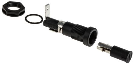 Eaton 16A Panel Mount Fuse Holder, 1P-Pole for 5 x 20 mm, 25V
