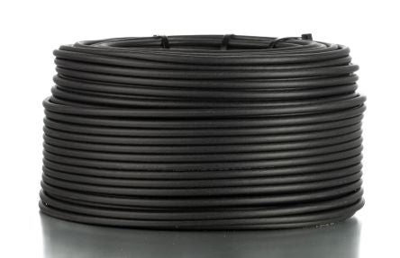 Phoenix Contact SAC-8P-100.0-PUR/SH-0.25 Data Cable, 8 Cores, 0.25mm² 24 AWG, Screened, 100 m, Black Polypropylene