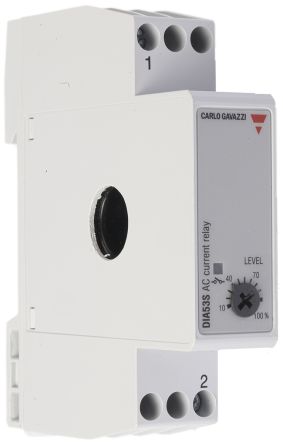 Carlo Gavazzi Monitoring Relay, 1 Phase, SPST, DIN Rail, 40 V dc