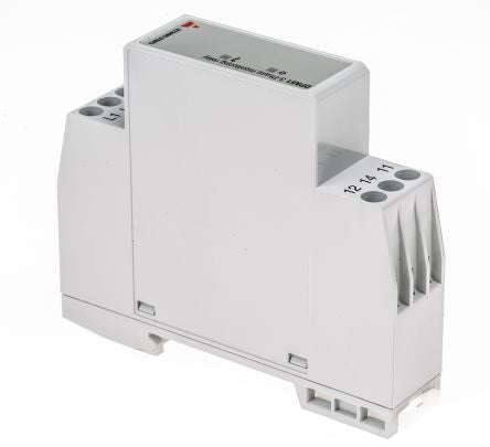 Carlo Gavazzi Monitoring Relay, 3 Phase, 177/550 V ac Monitor Range, SPDT, DIN Rail, 208V ac, 480 V ac 24 V dc