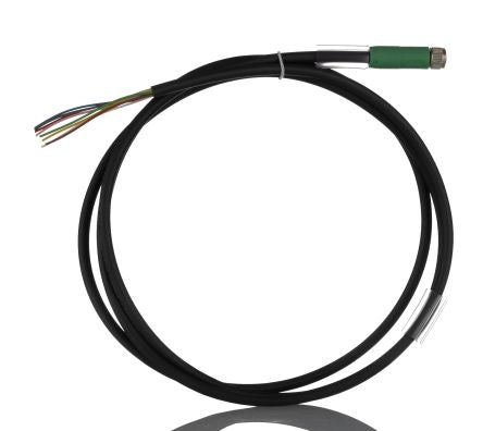 Phoenix Contact Female 8 way Straight to 8 way Unterminated Sensor Actuator Cable, 1.5 m