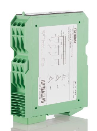 Phoenix Contact Monitoring Relay, 3 Phase, DPDT, DIN Rail, 174V ac, 794 V ac 30 V dc