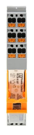 Phoenix Contact DIN Rail Interface Relay, 12V dc Coil, 10mA Switching Current, DPDT