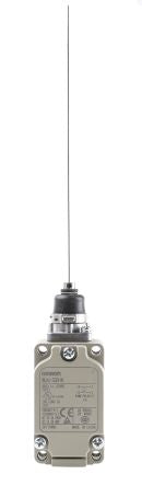 Omron WL Series Coil Spring Limit Switch, SPST, IP67, Aluminium Housing, 500V ac, 10A