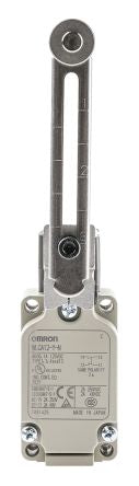 Omron WL Series Roller Lever Limit Switch, SPST, IP67, Aluminium Housing, 500V ac, 10A