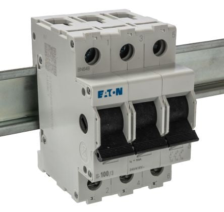 Eaton 3-Pole Surface Mount Isolator Switch -, IP40, 100A