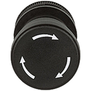 Pilz G1000037 - PIT gb stop pushbutton black plus 1