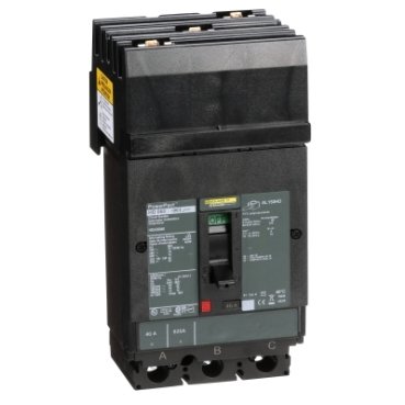 Circuit breaker, PowerPacT H, 40A, 3 pole, 600VAC, 14kA, I-Line, thermal magnetic, 80%, ABC (Circuit breaker PowerPacT H) is a Schneider Electric product. Designed for reliable performance and long service life. Available across Iraq — contact us for pricing and delivery options.