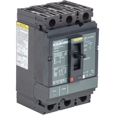 Circuit breaker, PowerPacT H, 70A, 3 pole, 600VAC, 14kA, lugs, thermal magnetic, 100% (Circuit breaker PowerPacT H) is a Schneider Electric product. Designed for reliable performance and long service life. Available across Iraq — contact us for pricing and delivery options.