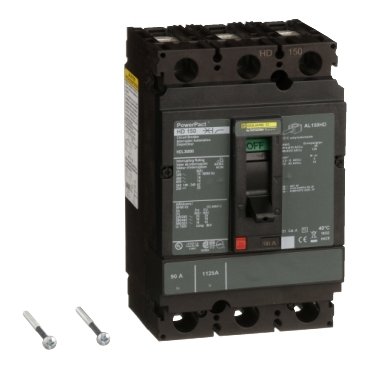 Circuit breaker, PowerPacT H, 90A, 3 pole, 600VAC, 14kA, lugs, thermal magnetic, 80% (Circuit breaker PowerPacT H) is a Schneider Electric product. Designed for reliable performance and long service life. Available across Iraq — contact us for pricing and delivery options.