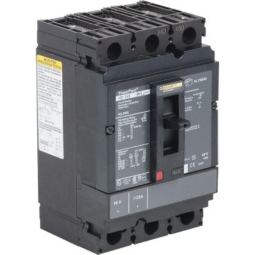 Circuit breaker, PowerPacT H, 90A, 3 pole, 600VAC, 14kA, lugs, thermal magnetic, 100% (Circuit breaker PowerPacT H) is a Schneider Electric product. Designed for reliable performance and long service life. Available across Iraq — contact us for pricing and delivery options.