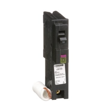 Mini circuit breaker, Homeline, 15A, 1 pole, 120VAC, 10kA AIR, combo ARC/ground fault, plug in, UL [TAA] (Mini circuit breaker Homeline) is a Schneider Electric product. Designed for reliable performance and long service life. Available across Iraq — contact us for pricing and delivery options.