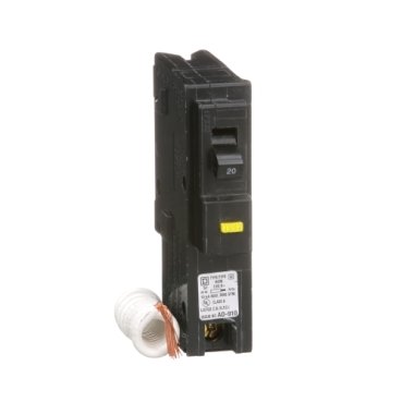Mini circuit breaker, Homeline, 20A, 1 pole, 120VAC, 10kA AIR, ground fault class A, plug in, UL [TAA] (Mini circuit breaker Homeline) is a Schneider Electric product. Designed for reliable performance and long service life. Available across Iraq — contact us for pricing and delivery options.