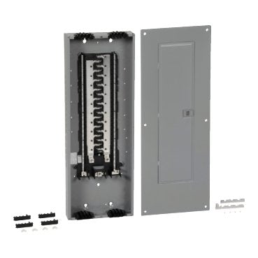 Load center, Homeline, 1 phase, 42 spaces, 84 circuits, 225A convertible main lugs, PoN, NEMA1, Qwik-grip, gnd bar (Load center Homeline) is a Schneider Electric product. Designed for reliable performance and long service life. Available across Iraq — contact us for pricing and delivery options.