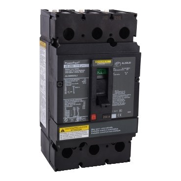Automatic switch, PowerPacT J, 250A, 3 pole, 600VAC, 18kA, lugs, magnetic, control wire ON end (Automatic switch PowerPacT J) is a Schneider Electric product. Designed for reliable performance and long service life. Available across Iraq — contact us for pricing and delivery options.