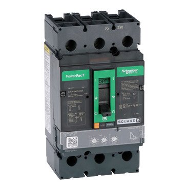 Circuit breaker, PowerPacT J, 250A, 3 pole, 600VAC, 18kA, lugs, Micrologic 3.2S, 100% (Circuit breaker PowerPacT J) is a Schneider Electric product. Designed for reliable performance and long service life. Available across Iraq — contact us for pricing and delivery options.