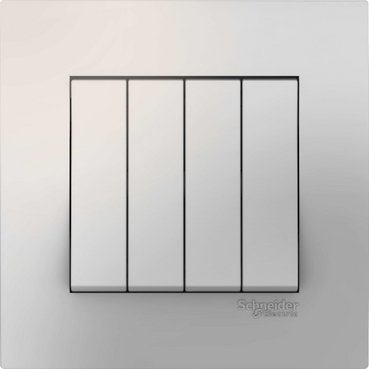 Switch, Vivace, 10AX, 250V, 2 way, 4 gang, 1 module, white (Switch Vivace) is a Schneider Electric product. Designed for reliable performance and long service life. Available across Iraq — contact us for pricing and delivery options.