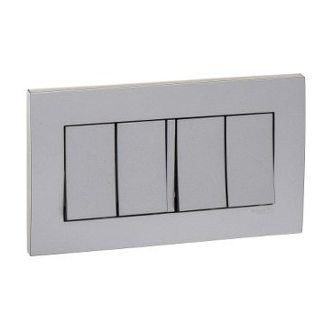 Switch, Vivce, 250V, 16AX, 4 gang, 1 way, aluminium silver (Switch Vivce) is a Schneider Electric product. Designed for reliable performance and long service life. Available across Iraq — contact us for pricing and delivery options.