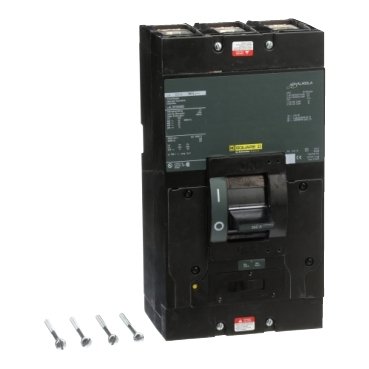 Circuit breaker, LA, 350A, 3 pole, 600VAC, 22kA, 250VDC, 10kA, lugs, thermal magnetic, short handle (Circuit breaker LA) is a Schneider Electric product. Designed for reliable performance and long service life. Available across Iraq — contact us for pricing and delivery options.