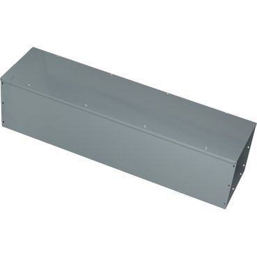 Wireway, Square-Duct, 12 inch by 12 inch, 4 feet long, hinged cover, N1 paint, NEMA 1 (Wireway Square-Duct) is a Schneider Electric product. Designed for reliable performance and long service life. Available across Iraq — contact us for pricing and delivery options.