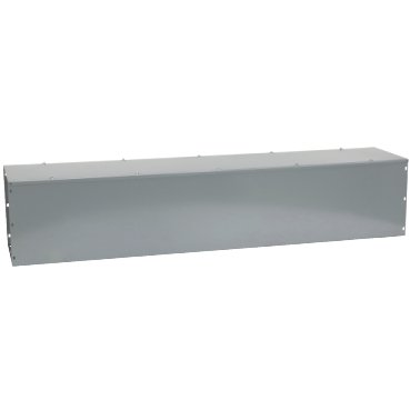 Wireway, Square-Duct, 12 inch by 12 inch, 5 feet long, hinged cover, N1 paint, NEMA 1 (Wireway Square-Duct) is a Schneider Electric product. Designed for reliable performance and long service life. Available across Iraq — contact us for pricing and delivery options.