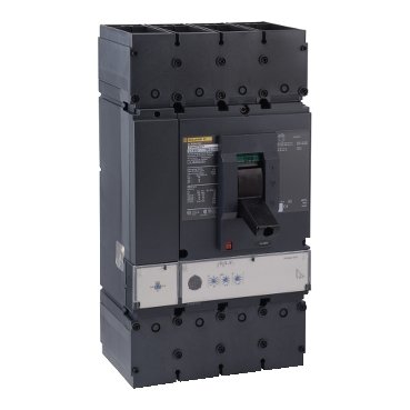 Circuit breaker, PowerPacT L, 600A, 4 pole, 600VAC, 14kA, lugs, MicroLogic 3.3S, 80% (Circuit breaker PowerPacT L) is a Schneider Electric product. Designed for reliable performance and long service life. Available across Iraq — contact us for pricing and delivery options.