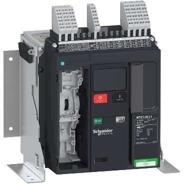 Circuit breaker frame, MasterPact MTZ1 08L1 fixed for MicroLogic X, 800A, 150kA/415VAC (Icu), 3P (Circuit breaker frame MasterPact MTZ1 08L1 fixed for MicroLogic X) is a Schneider Electric product. Designed for reliable performance and long service life. Available across Iraq — contact us for pricing and delivery options.