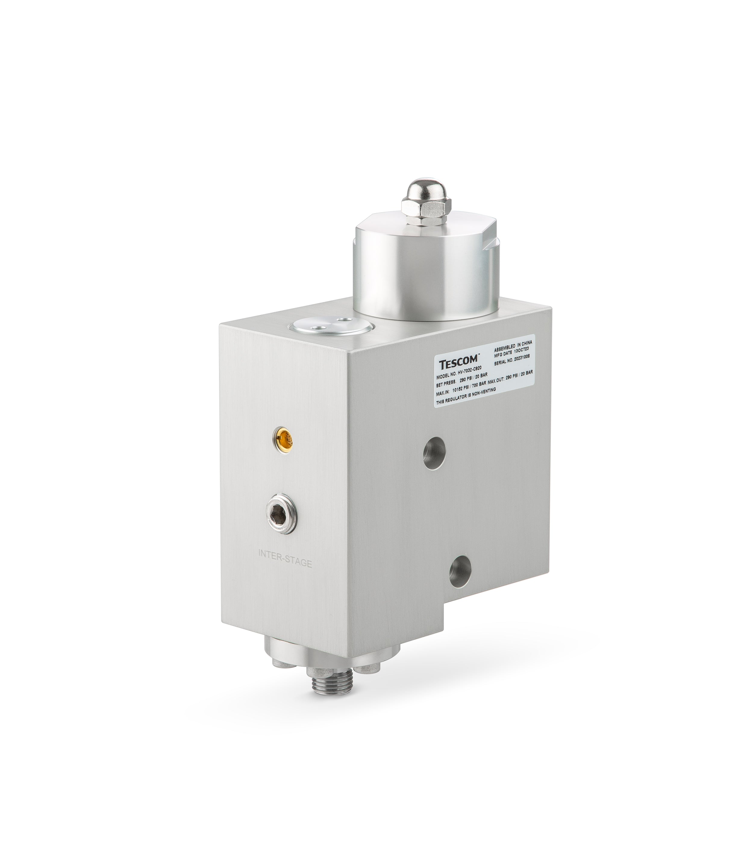 TESCOM HV-7000 Series Hydrogen Onboard Regulator