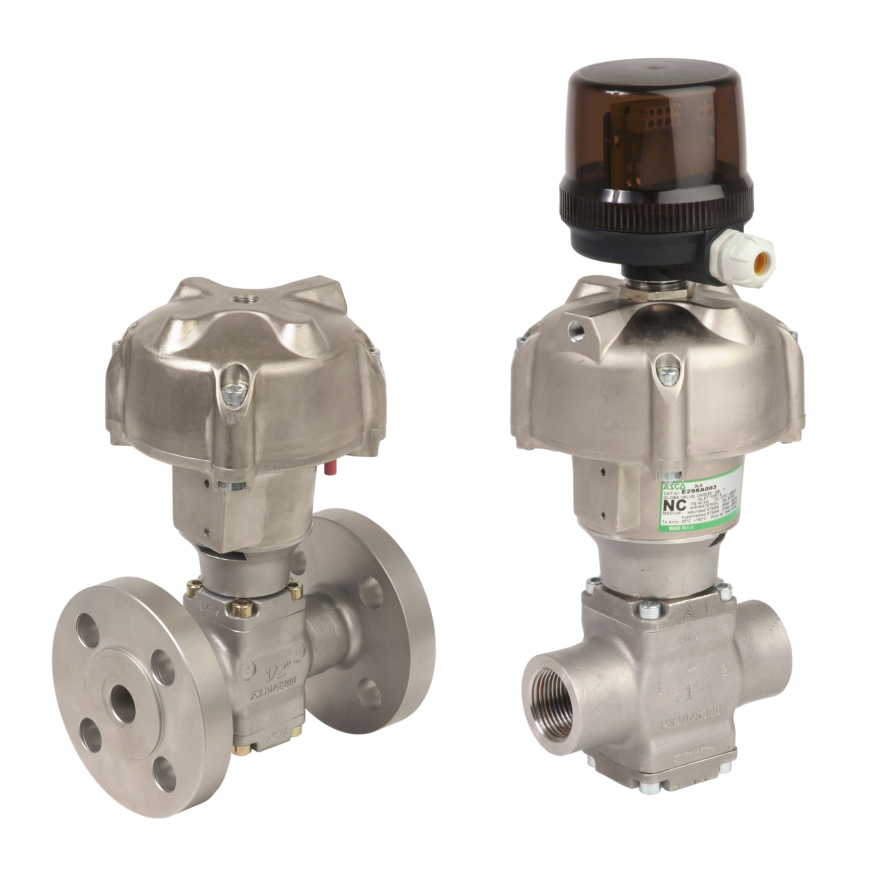 ASCO 298 (8298) Air-Operated Stainless Steel Piston Valve