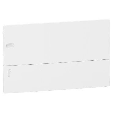 Enclosure, Resi9 MP, flush mounting, 1 row of 18 modules, IP40, white door, 1 earth + 1 neutral terminal blocks (Enclosure Resi9 MP) is a Schneider Electric product. Designed for reliable performance and long service life. Available across Iraq — contact us for pricing and delivery options.