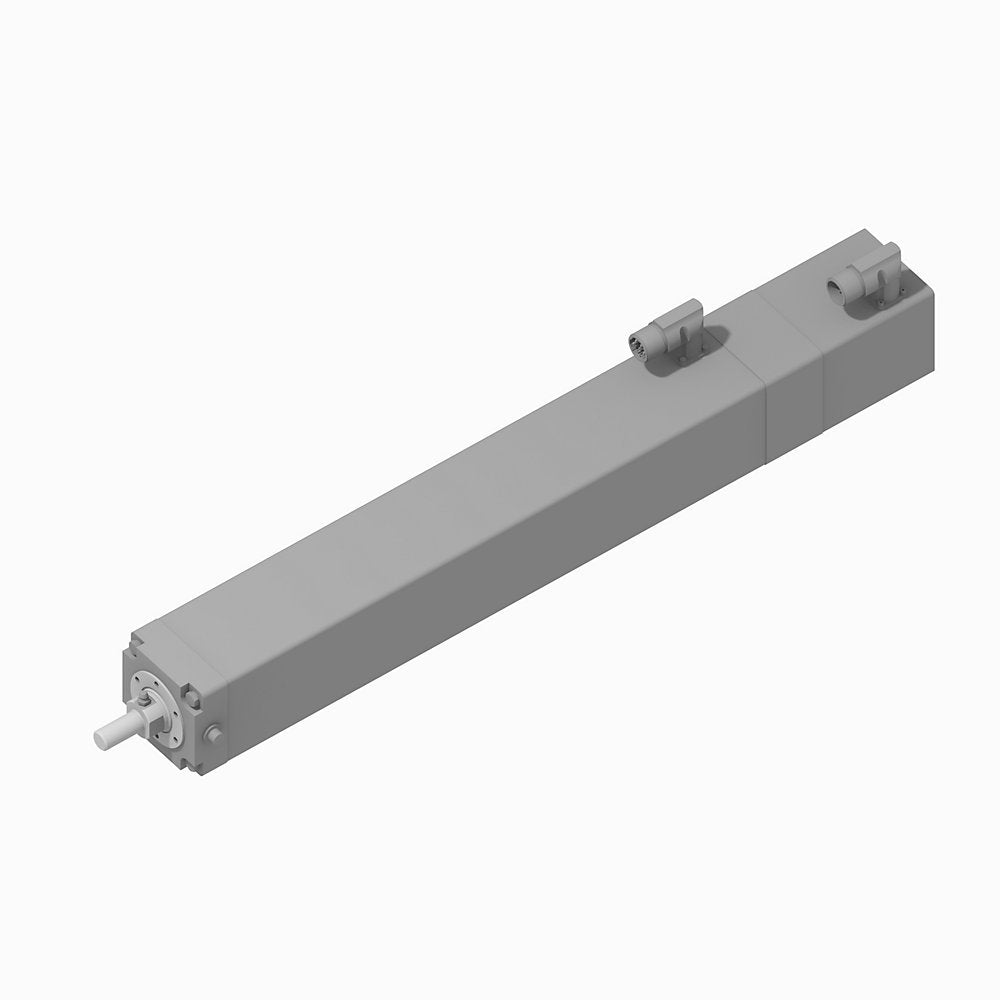 MP-Series Heavy Duty Electric Cylinders, Actuator Rod w/Male Rod End,457.2 mm (18.0 in.) Max., 230V AC, 1024 SIN/COS Multi-turn ABS Encoder (150...450mm stroke lengths), 24 VDC Brake