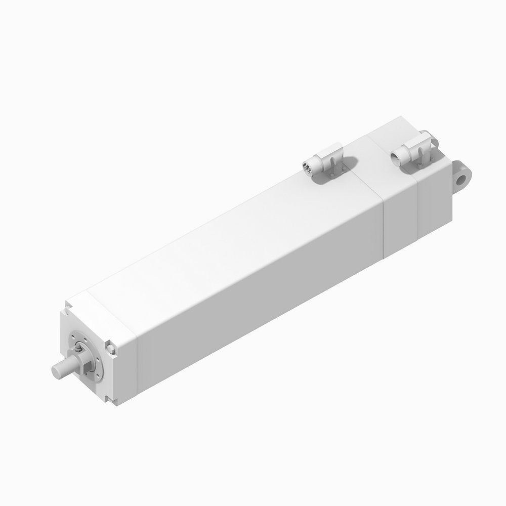 MP-Series Heavy Duty Electric Cylinders, Actuator Rod w/Male Rod End with Food Grade White Paint Option,304.8 mm (12.0 in.), 230V AC, 1024 SIN/COS Multi-turn ABS Encoder (150...450mm stroke lengths), No Brake