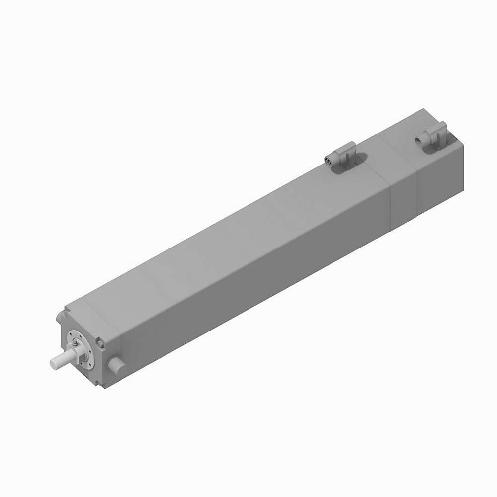 MP-Series Heavy Duty Electric Cylinders, Actuator Rod w/Male Rod End,457.2 mm (18.0 in.) Max., 230V AC, 1024 SIN/COS Multi-turn ABS Encoder (150...450mm stroke lengths), 24 VDC Brake