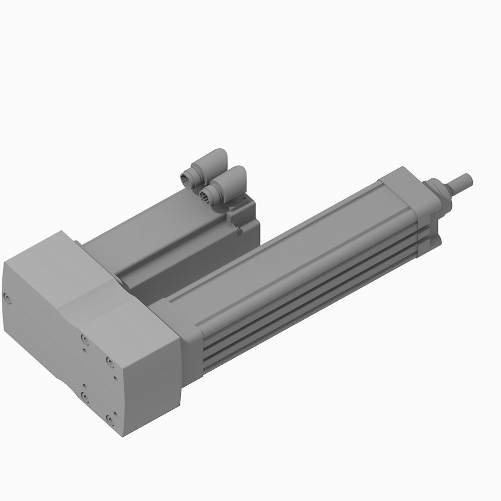 MP-Series Electric Cylinders, 200 mm (8.3 in.), 460V AC, Multiturn 1024 sin/cos ABS Encoder, 24 VDC Brake