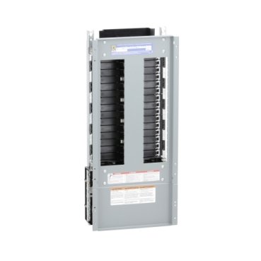 Panelboard interior, NF, main lugs, 125A, Al bus, 30 pole spaces, 3 phase, 4 wire, 600Y/347VAC max (Panelboard interior NF) is a Schneider Electric product. Designed for reliable performance and long service life. Available across Iraq — contact us for pricing and delivery options.