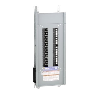 Panelboard interior, NQ, main lugs, 225A, Al bus, 42 pole spaces, 1 phase, 3 wire, 240VAC, 48VDC (Panelboard interior NQ) is a Schneider Electric product. Designed for reliable performance and long service life. Available across Iraq — contact us for pricing and delivery options.
