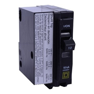 Mini circuit breaker, QO, 15A, 1 pole, 120/240VAC, 10kA, plug in, AC shunt (Mini circuit breaker QO) is a Schneider Electric product. Designed for reliable performance and long service life. Available across Iraq — contact us for pricing and delivery options.