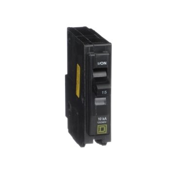 Mini circuit breaker, QO, 15A, 1 pole, 120VAC, 10kA, plug in, high magnetic (Mini circuit breaker QO) is a Schneider Electric product. Designed for reliable performance and long service life. Available across Iraq — contact us for pricing and delivery options.