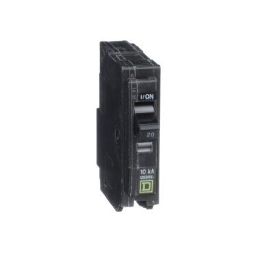 Mini circuit breaker, QO, 20A, 1 pole, 120/240VAC, 10kA, plug in, clam (Mini circuit breaker QO) is a Schneider Electric product. Designed for reliable performance and long service life. Available across Iraq — contact us for pricing and delivery options.