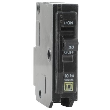 Mini circuit breaker, QO, 20A, 1 pole, 120/240VAC, 10kA, plug in, consumer pack (Mini circuit breaker QO) is a Schneider Electric product. Designed for reliable performance and long service life. Available across Iraq — contact us for pricing and delivery options.