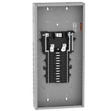 Load center, QO, 1 phase, 24 spaces, 36 circuits, 200A convertible main breaker, PoN, NEMA1, gnd bar (Load center QO) is a Schneider Electric product. Designed for reliable performance and long service life. Available across Iraq — contact us for pricing and delivery options.