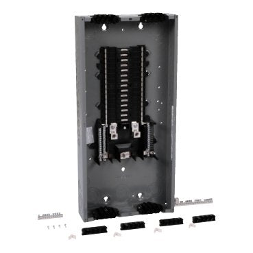 Load center, QO, 1 phase, 30 spaces, 30 circuits, 200A convertible main lugs, PoN, NEMA1, Qwik-grip, gnd bar (Load center QO) is a Schneider Electric product. Designed for reliable performance and long service life. Available across Iraq — contact us for pricing and delivery options.
