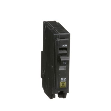 Mini circuit breaker, QO, 40A, 1 pole, 120/240VAC, 10kA, plug in (Mini circuit breaker QO) is a Schneider Electric product. Designed for reliable performance and long service life. Available across Iraq — contact us for pricing and delivery options.
