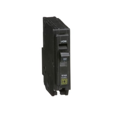 Mini circuit breaker, QO, 50A, 1 pole, 120/240VAC, 10kA, plug in, consumer pack (Mini circuit breaker QO) is a Schneider Electric product. Designed for reliable performance and long service life. Available across Iraq — contact us for pricing and delivery options.