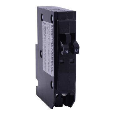 Tandem mini circuit breaker, QO, 1 x 1 pole at 15A, 1 x 1 pole at 20A, 120/240VAC, 10kA, plug in, consumer pack (Tandem mini circuit breaker QO) is a Schneider Electric product. Designed for reliable performance and long service life. Available across Iraq — contact us for pricing and delivery options.