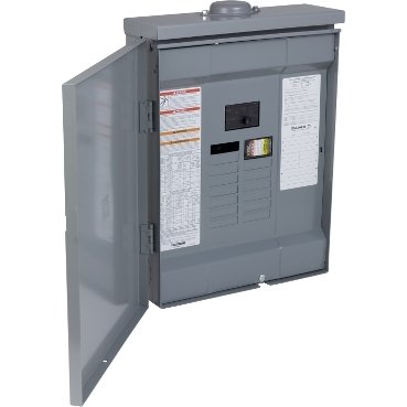 Load center, QO, 1 phase, 6 spaces, 12 circuits, 125A convertible main breaker, NEMA3R, feedthru lugs (NEMA3R) is a Schneider Electric product. Designed for reliable performance and long service life. Available across Iraq — contact us for pricing and delivery options.