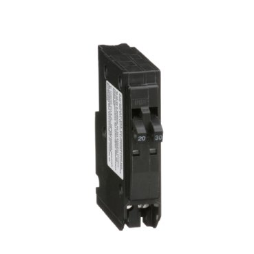 Tandem mini circuit breaker, QO, 1 x 1 pole at 20A, 1 x 1 pole at 30A, 120/240VAC, 10kA, plug in (Tandem mini circuit breaker QO) is a Schneider Electric product. Designed for reliable performance and long service life. Available across Iraq — contact us for pricing and delivery options.